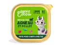 Pâté moelleuse pour chat à l'agneau et au poulet (85 g) - Edgard & Cooper