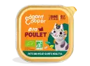 Pâté moelleuse pour chat au poulet bio (85 g) - Edgard & Cooper