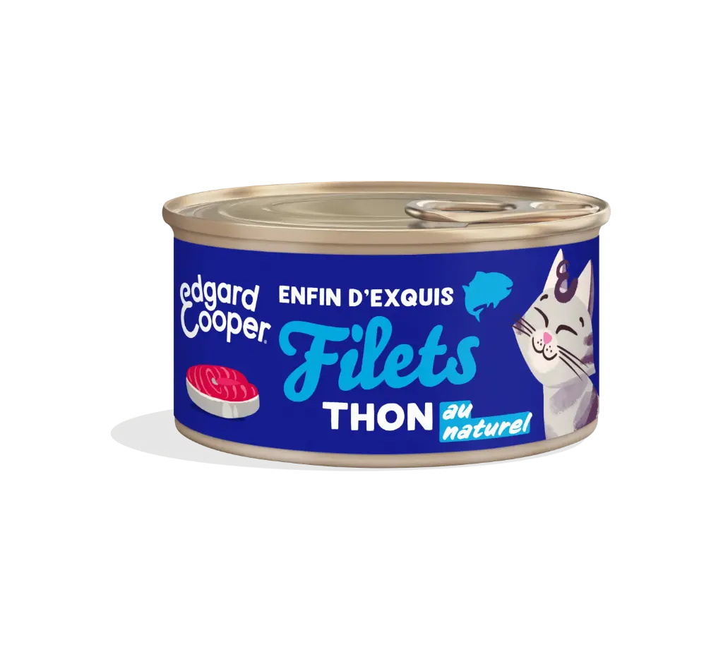 Filets pour chat au thon (70 g) - Edgard & Cooper