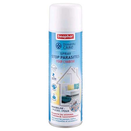 Spray antiparasitaire pour l'habitat (400 ml) - Beaphar