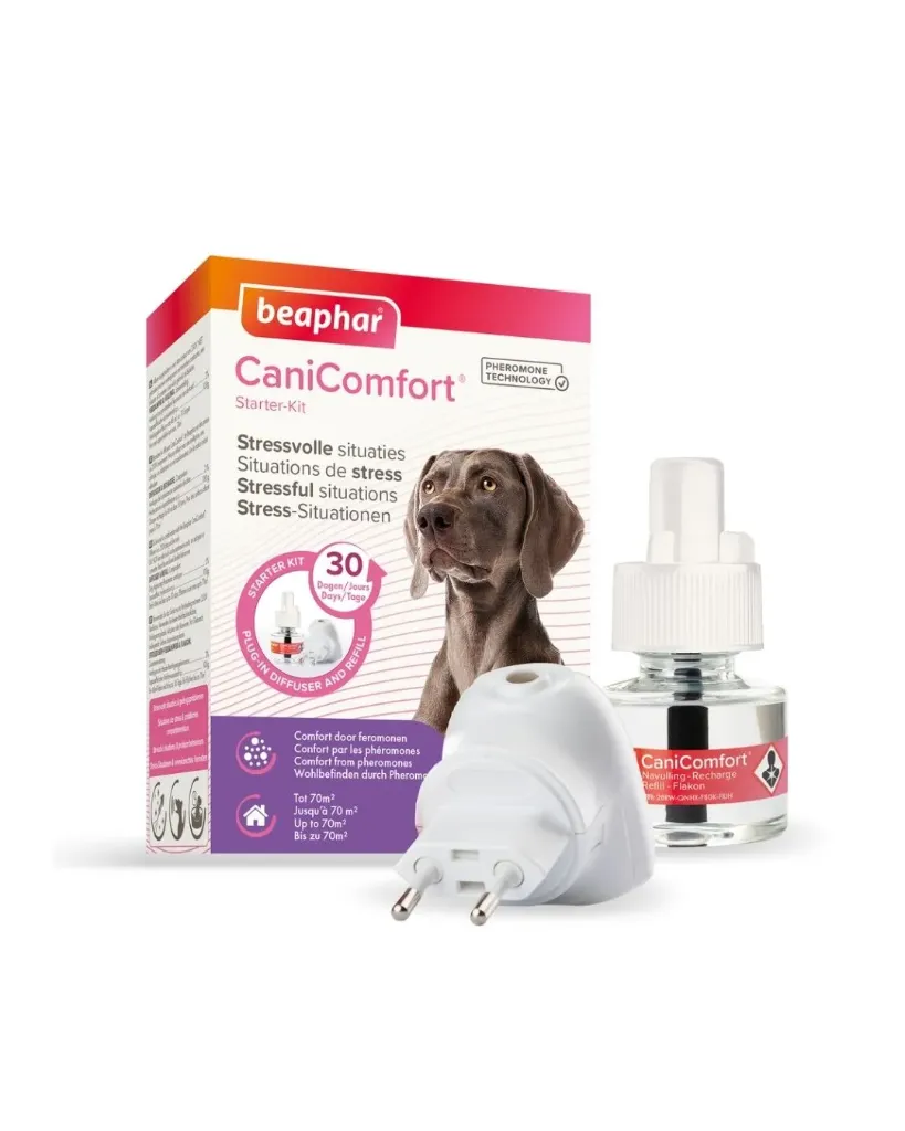 CaniComfort diffuseur et recharge pour chien (48 ml) - Beaphar