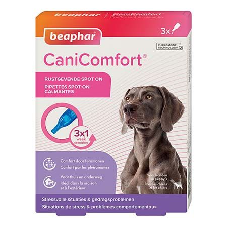 [16250] Pipettes calmantes CaniComfort pour chien (3 pipettes) - Beaphar