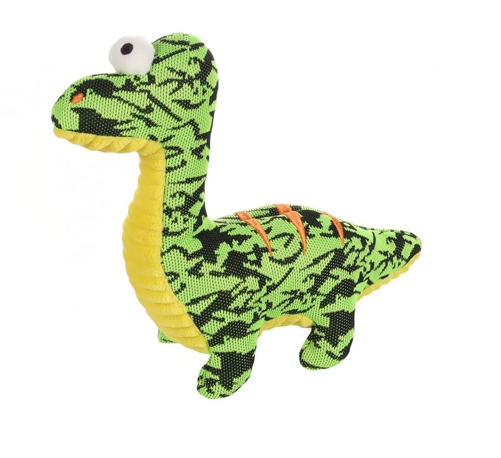 [16253] Jouet Wilda Dinosaure pour chien Vert - Flamingo