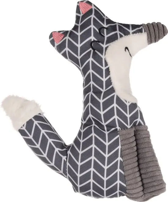 Jouet Jokko Renard pour chien - Flamingo