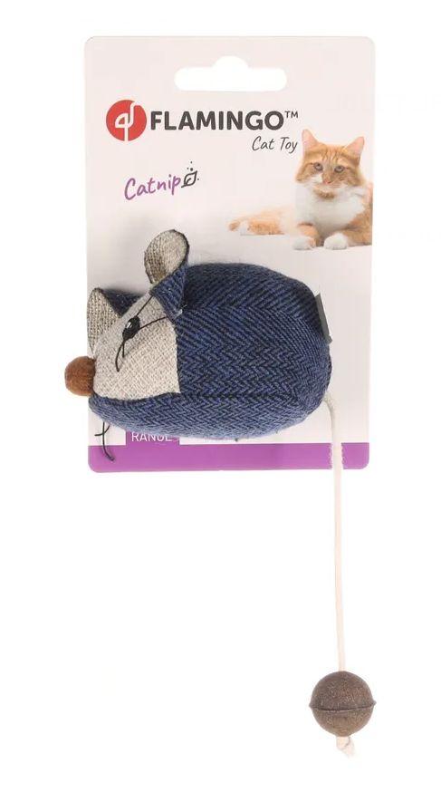 Jouet Jeany Souris pour chat (16 cm) - Flamingo