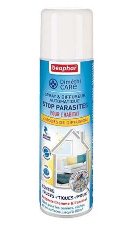 [16267] Spray + diffuseur automatique pour l'habitat stop puces (250 ml) - Beaphar