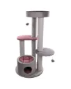 Arbre à chat Roselle Tarra gris et rose (151.5 cm) - Flamingo