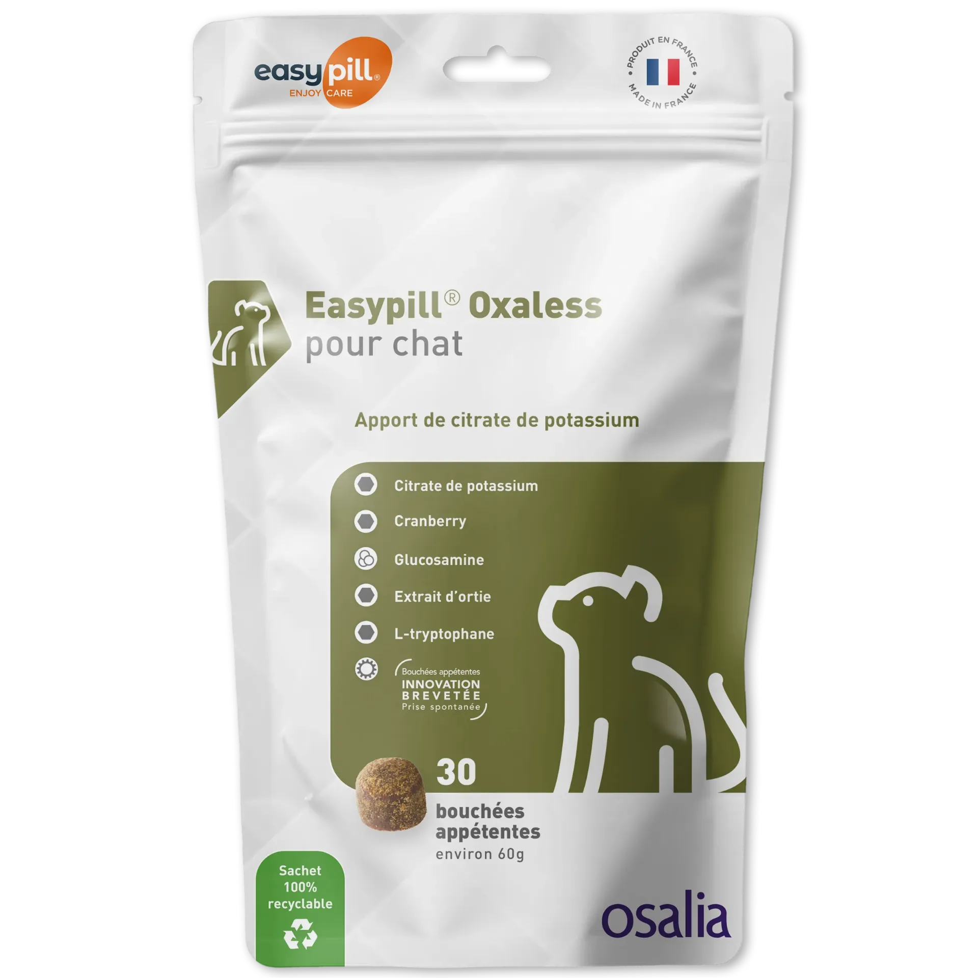 [16317] Easypill "Oxaless" Chat (30 boulettes) - Osalia