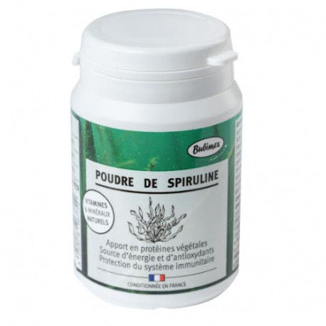 Complément alimentaire poudre de spiruline - Bubimex