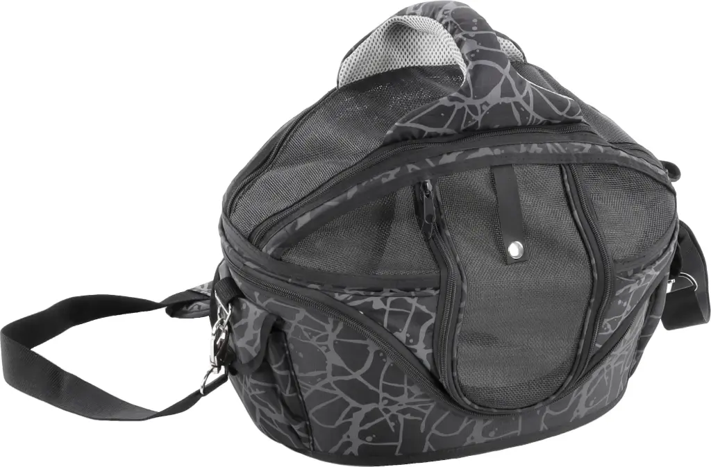 [1645_4613] Sac 2-en-1 "Shopper de Luxe" Couchage et Transport - Noir (S) - Flamingo