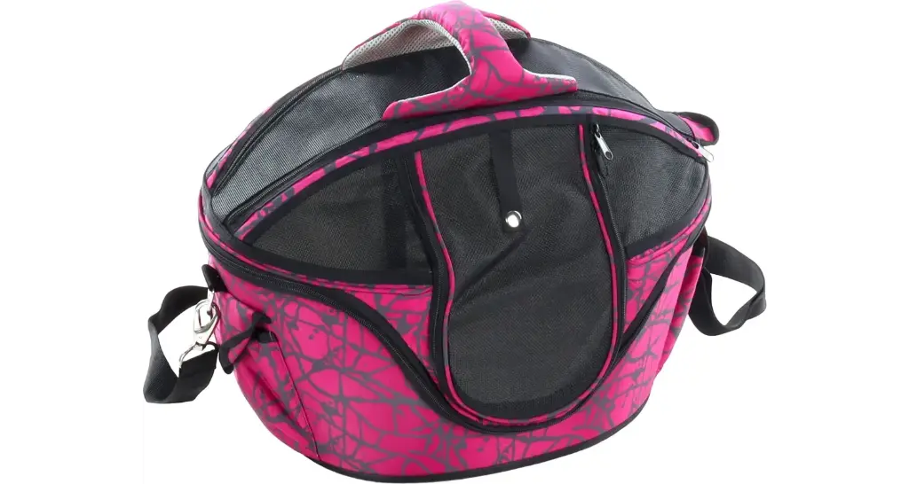 [1645_4614] Sac 2-en-1 "Shopper de Luxe" Couchage et Transport - Rose foncé (S) - Flamingo