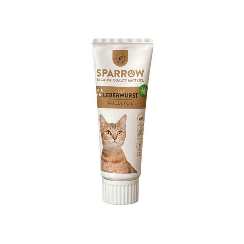 Pâté de foie au CBD pour chat - Sparrow