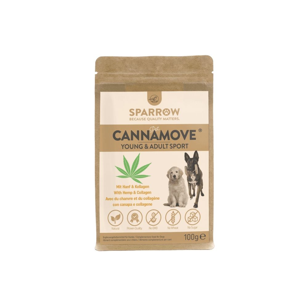 Aliment complémentaire Pet CannaMove - Sparrow