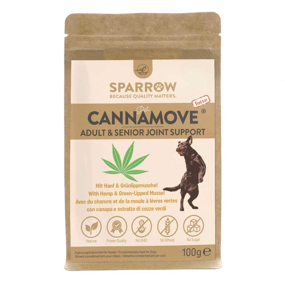 Aliment complémentaire Pet CannaMove forte - Sparrow