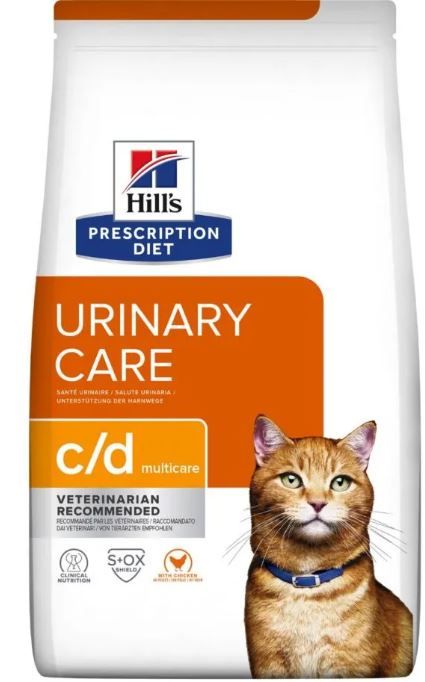 [1733-001] Feline c/d Multicare - Poulet (8 kg) - Hill's Prescription Diet