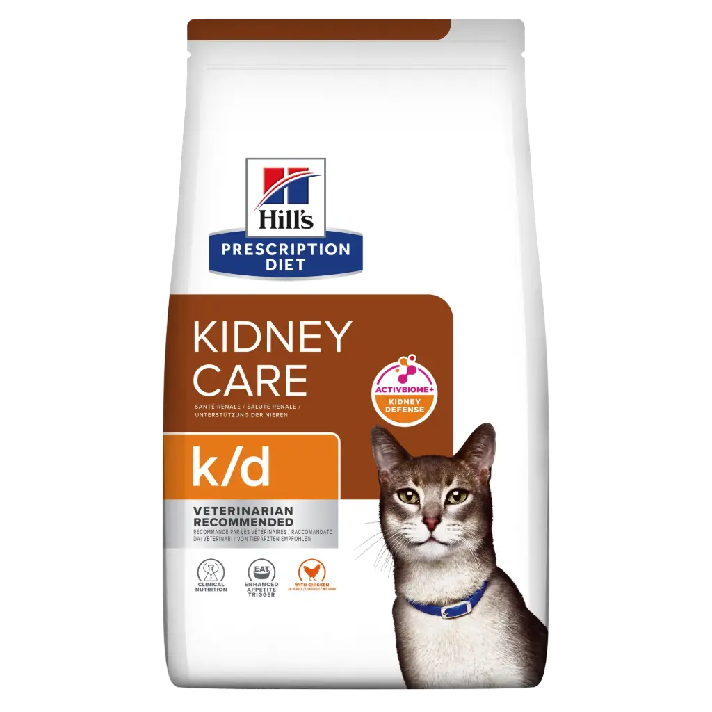 Feline k/d au poulet (3 kg) - Hill's Prescription Diet