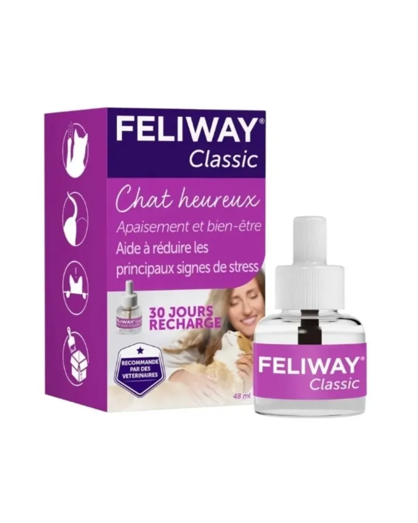 Feliway Recharge pour Diffuseur (48 ml) - Ceva