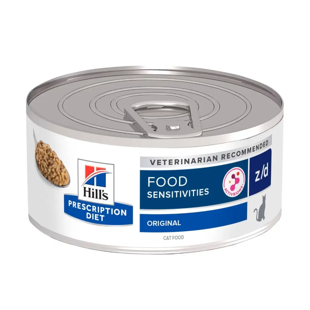 Feline z/d AB+ pour chat (24 boîtes 156 g) - Hill's Prescription Diet