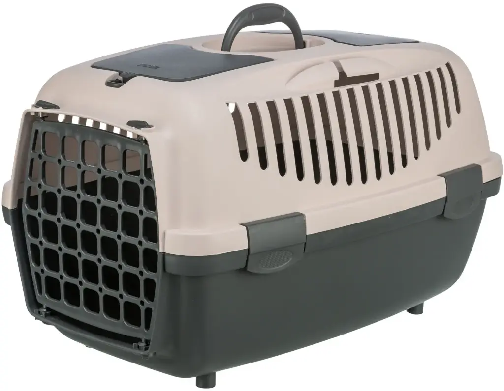 Caisse de transport Capri - gris foncé / blush (Taille 2) - Trixie