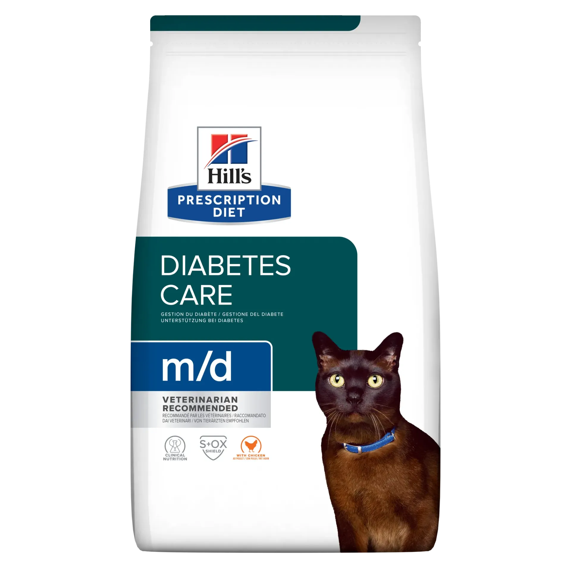 [1977_5387] Feline m/d Diabetes Care (1.5 kg) - Hill's Prescription Diet