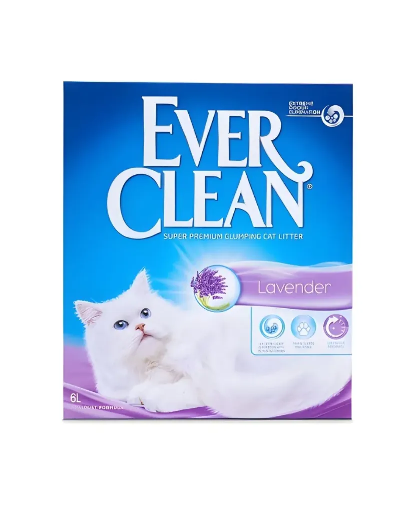 Litière Ever Clean lavande (6 kg) - Ever Clean