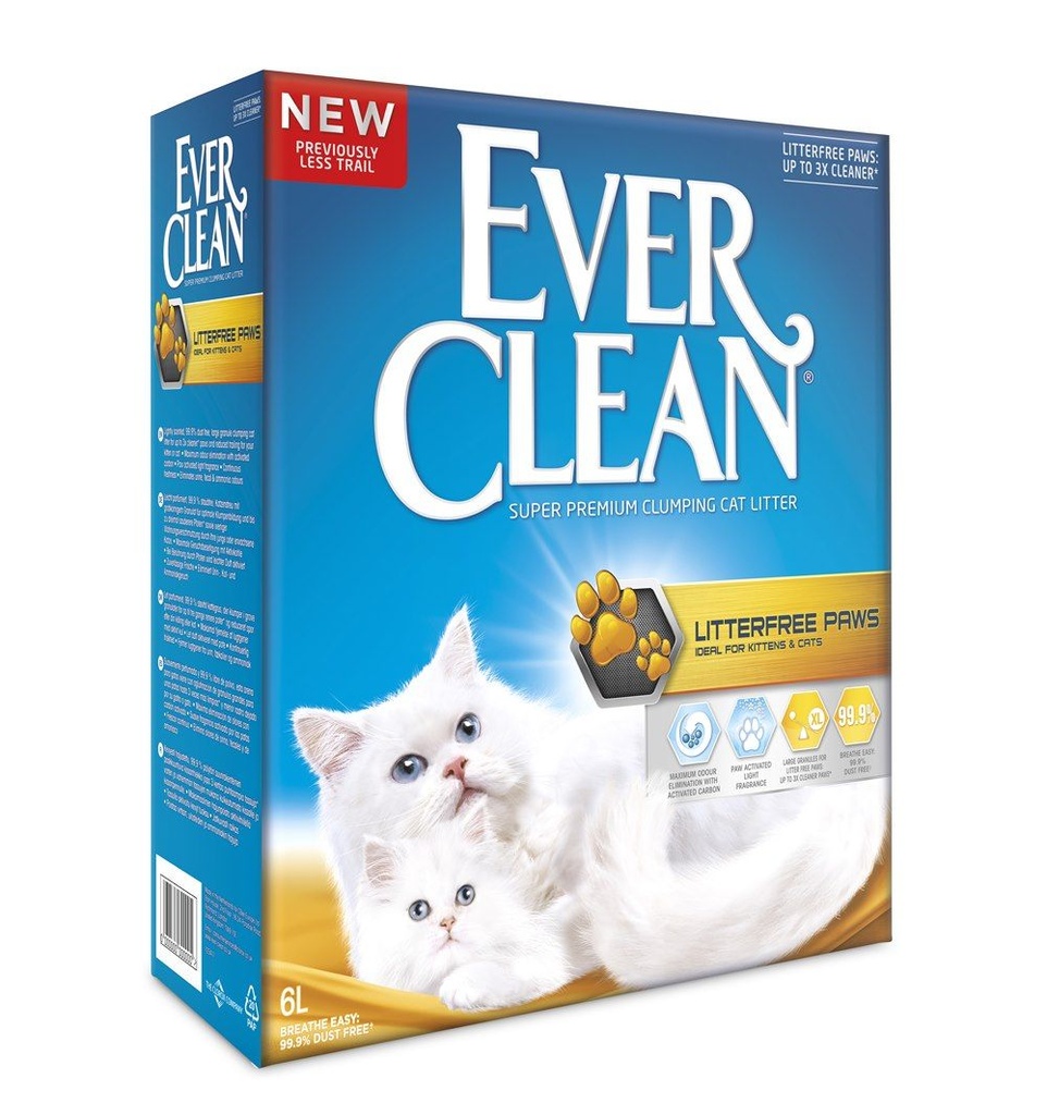 Litière Ever Clean "Poils Longs" (6 kg) - EVER CLEAN