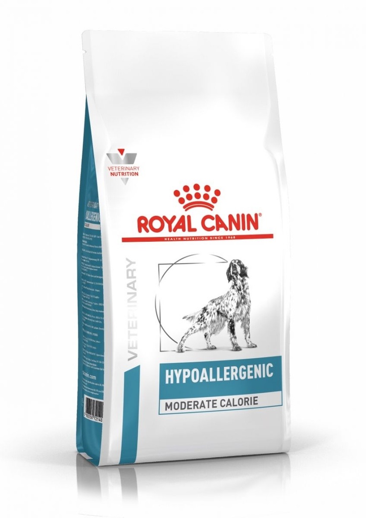 [2060_5560] Dog Hypoallergenic Moderate Calorie (14 kg) - Royal Canin Veterinary
