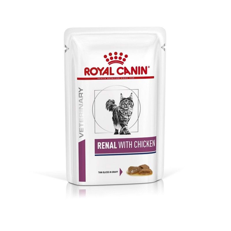Cat Renal - Poulet (12 sachets 85 g) - Royal Canin Veterinary