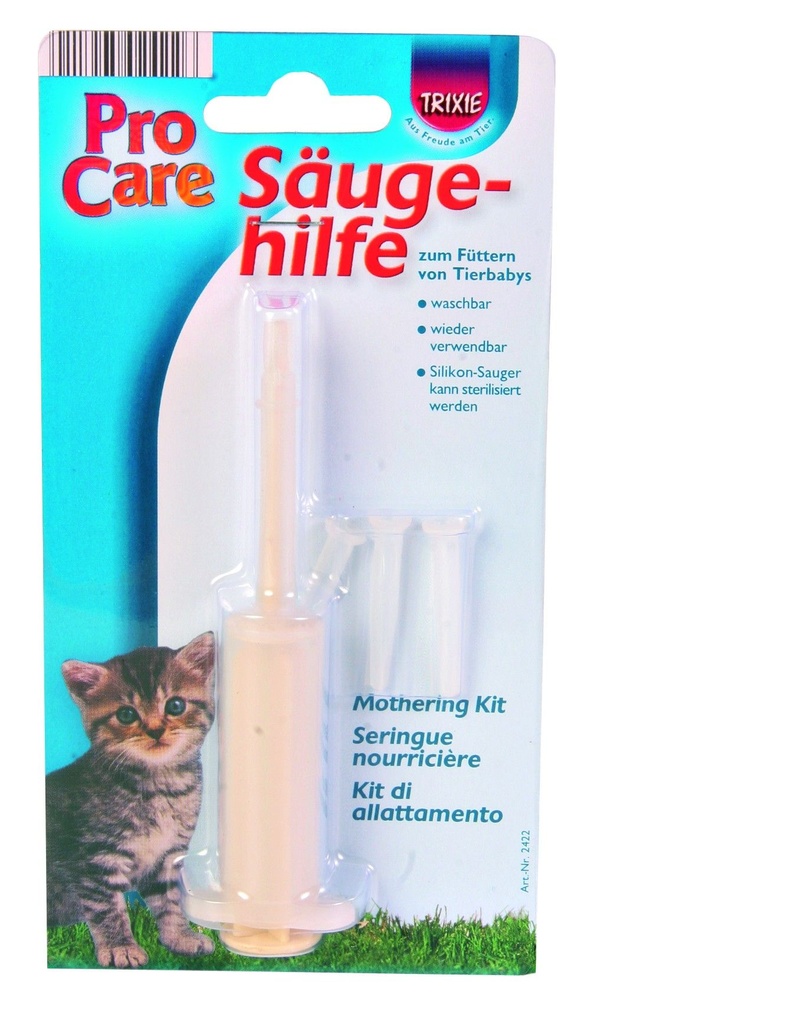 Seringue nourricière pour bébés animaux