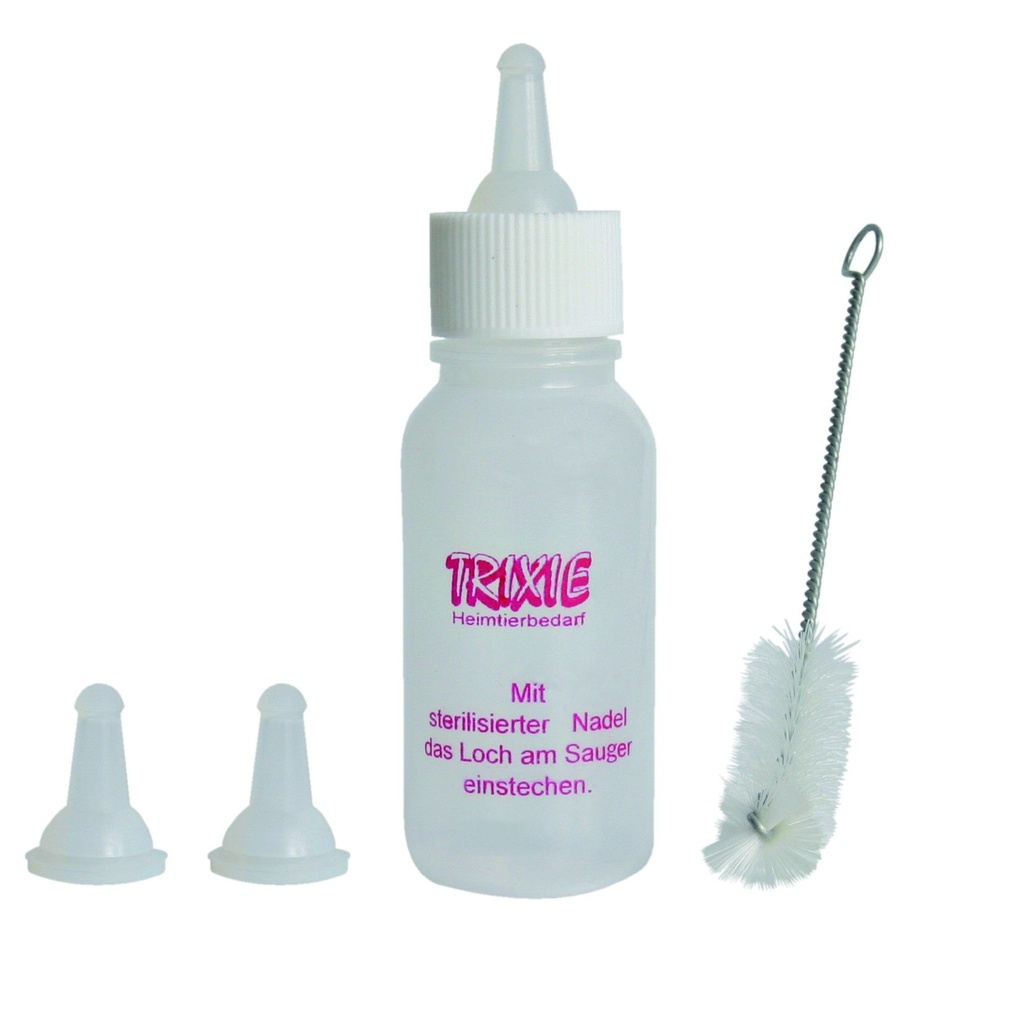 Assortiment biberon pour bébés animaux