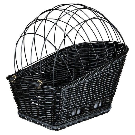 Panier pour vélo avec barreaux et attaches (chien jusqu'à 8 kg)