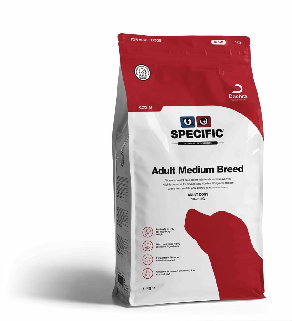 SPECIFIC CXD-M Adult Medium Breed (4 kg) - Dechra