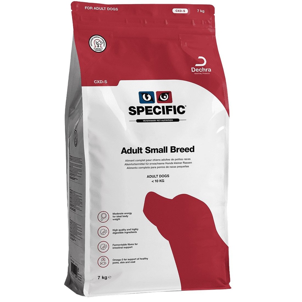 SPECIFIC CXD-S Adult Small Breed (4 kg) - Dechra