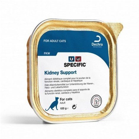 SPECIFIC FKW Kidney Support (7 barquettes 100 g) - Dechra