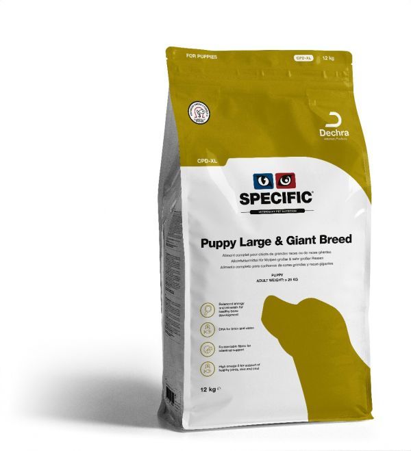 SPECIFIC CPD-XL Puppy Large & Giant Breed (12 kg) - Dechra