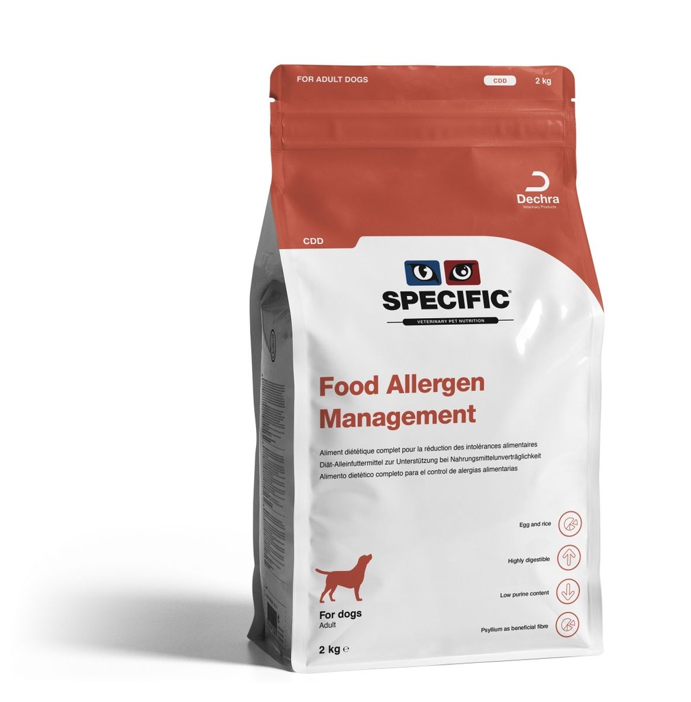 SPECIFIC CDD Food Allergy Management (2 kg) - Dechra