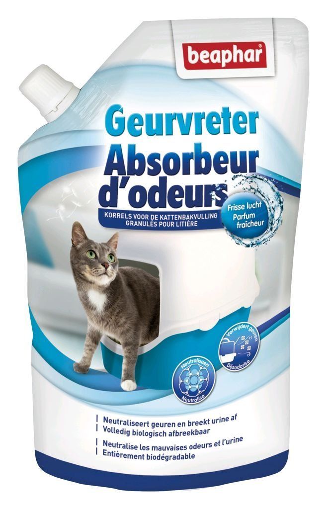 Absorbeur d'Odeurs pour litière (400 g) - Beaphar