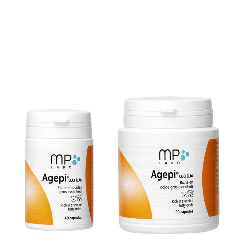 [3031_7628] AGEPI "Omega 3 & 6" (90 capsules) - MP Labo