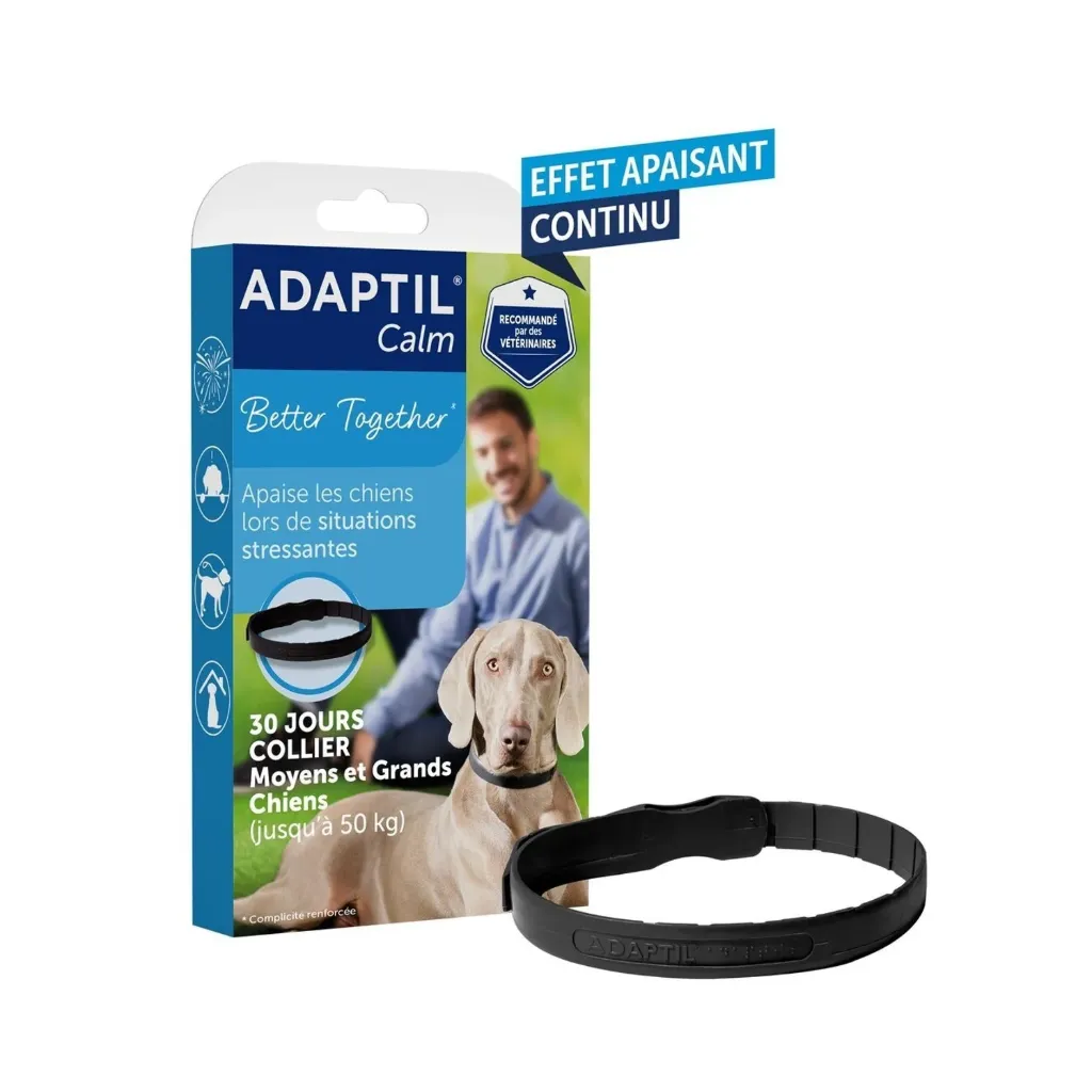 Adaptil collier grands chiens (70 cm) - Ceva Santé
