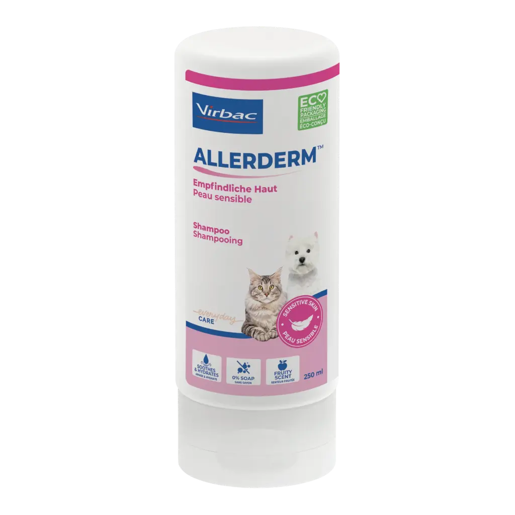 [3038] Allerderm shampoing peau sensible (250 ml) - Virbac