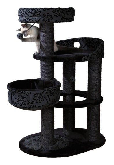 Arbre à chat Filippo 114 cm gris/noir - Trixie
