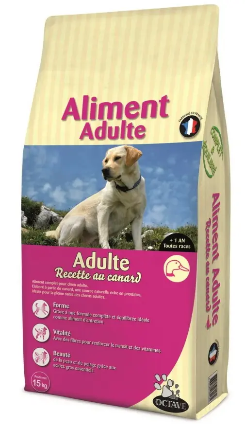 Adult recette Canard (15 kg) - Octave