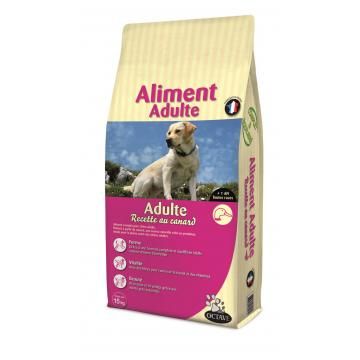 Adult recette Canard (15 kg) - Octave Nature