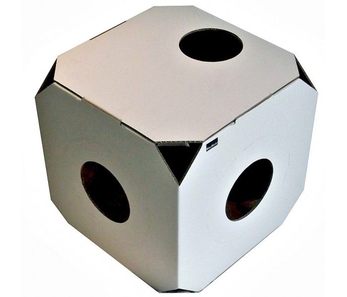 Cube d'activité "MiauModul" (Coloris : Blanc)