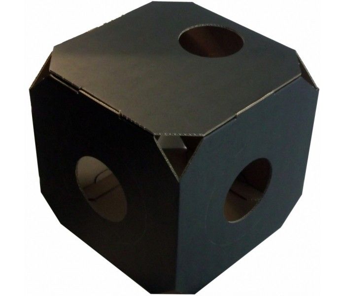 [3315_8134] Cube d'activité "MiauModul" (Coloris : Noir)