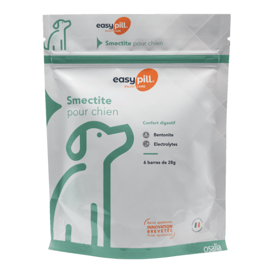 Easypill "Smectite Chien" (6 barres 28 g) - Osalia