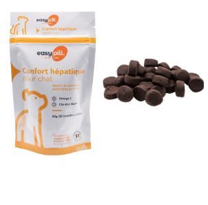Easypill "Confort hépatique" chat (30 boulettes) - Osalia