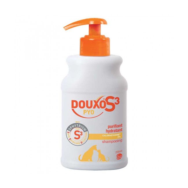 Shampoing Douxo S3 Pyo (200 ml) - Ceva