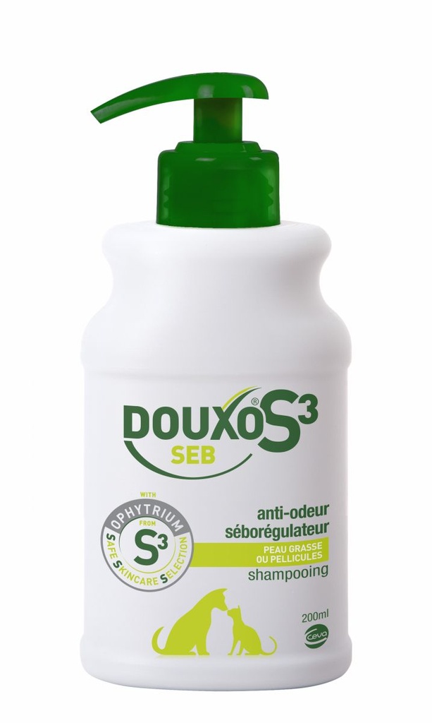 Douxo Seb Shampooing (parfum thé vert) (200 ml) - Douxo