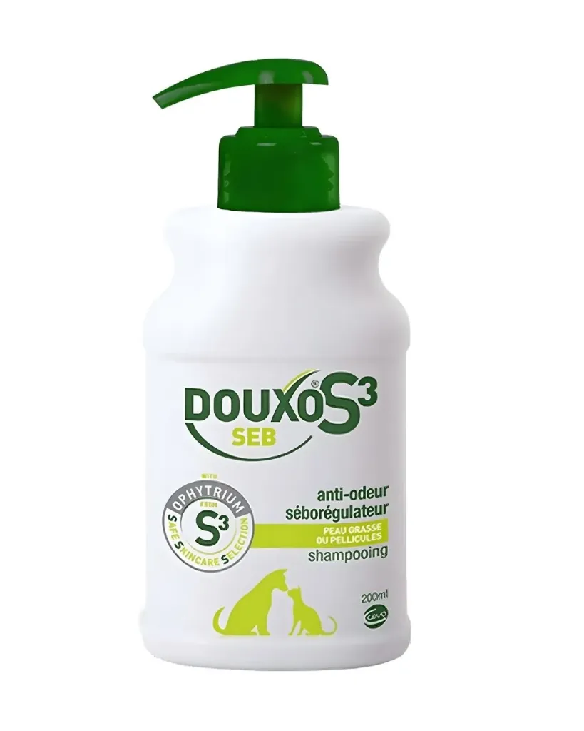 [3403_8217] Douxo Seb shampooing parfum thé vert (500 ml) - Douxo